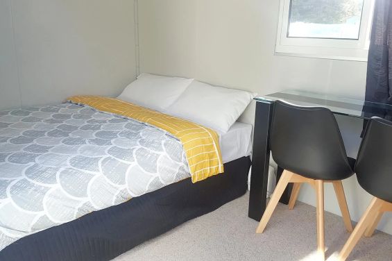 Cube Cabins - double bed